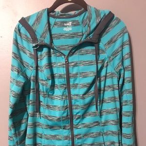 Lukka Womens Hooded Full-Zip Active Jacket